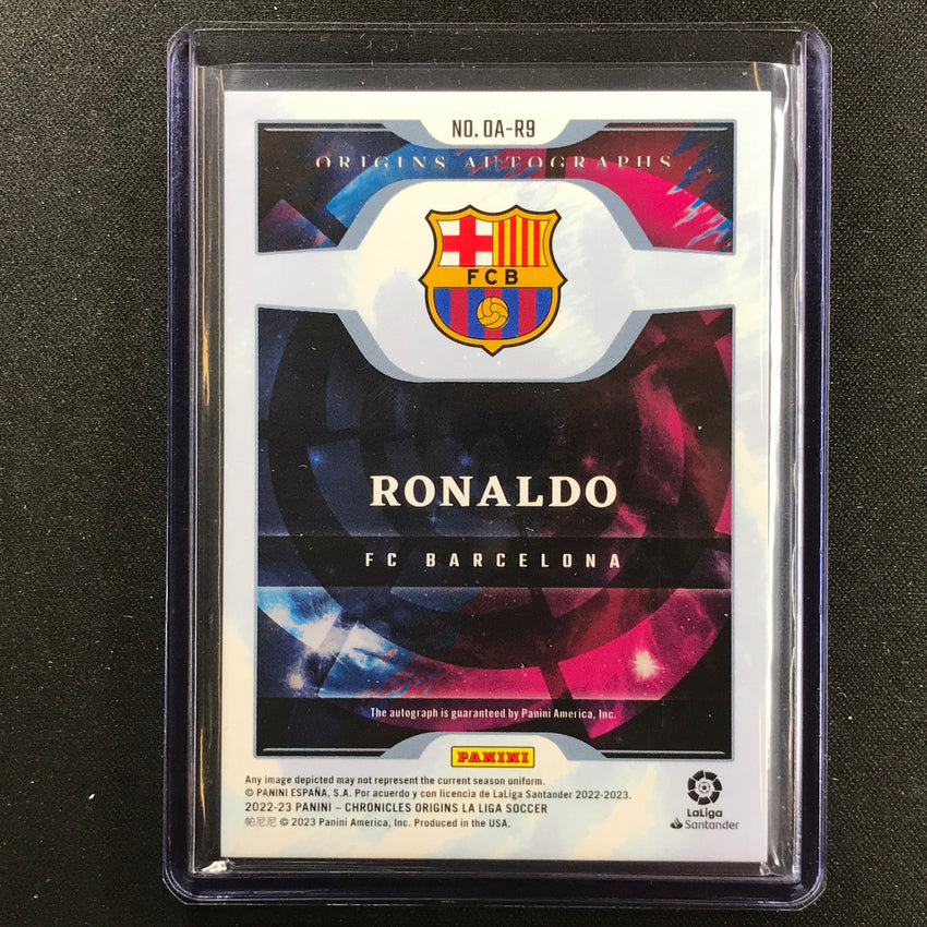 2022-23 Chronicles La Liga Ronaldo Origins Auto Bronze 15/23