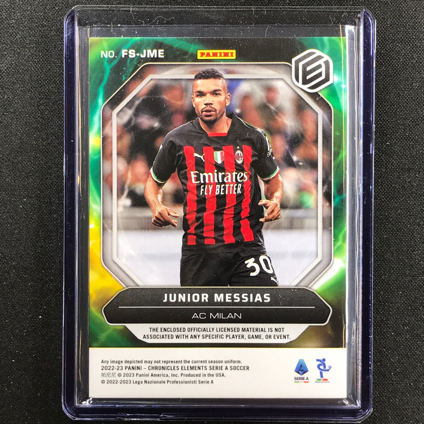 2022-23 Chronicles Serie A Junior Messias Elements Fusion Swatch Relic Patch 1/1