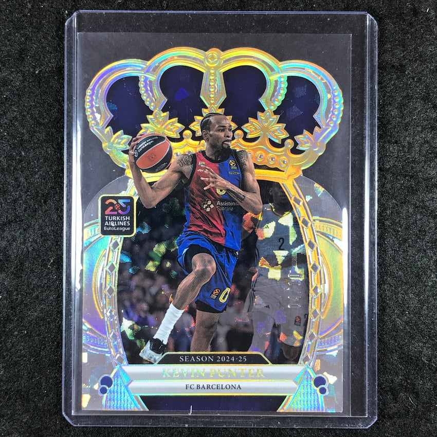 2024-25 Crown Royale EuroLeague KEVIN PUNTER Base Crystal Gold 4/10 #29