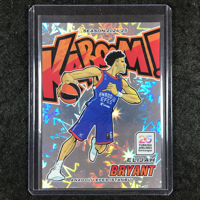2024-25 Crown Royale EuroLeague ELIJAH BRYANT Kaboom! SSP #19