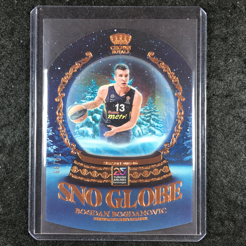2024-25 Crown Royale EuroLeague BOGDAN BOGDANOVIC Sno Globe Bronze 70/99 #6