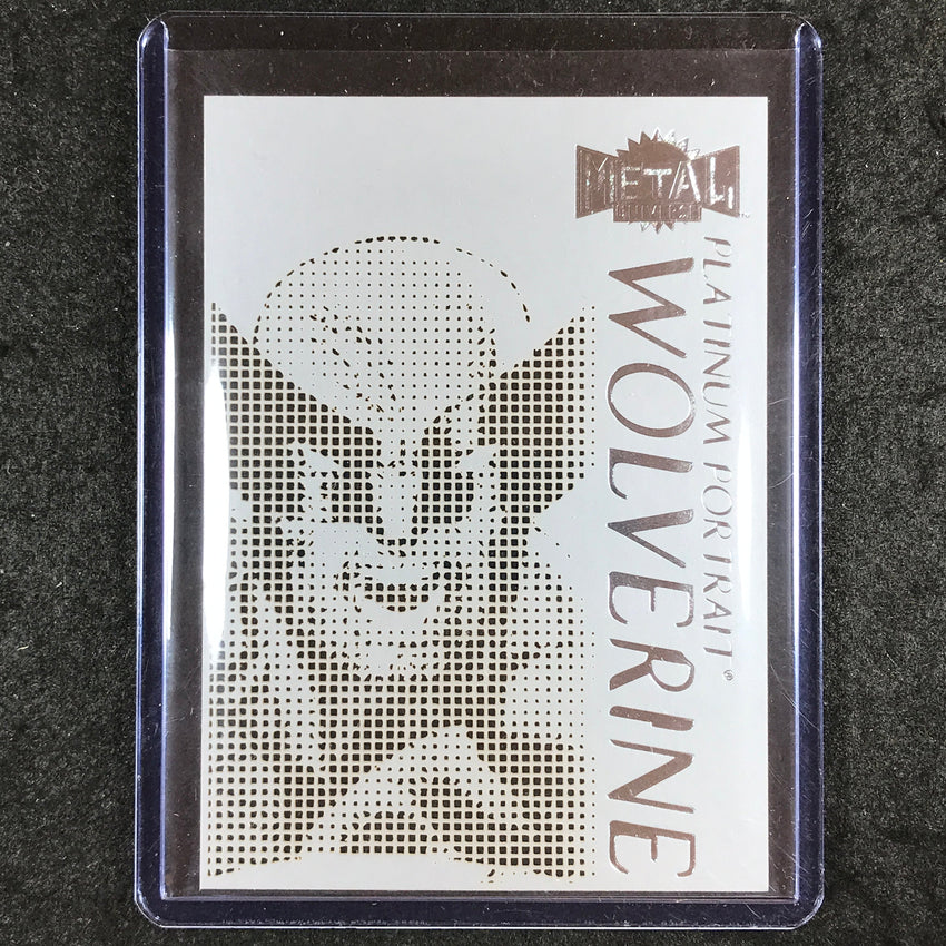2024 Marvel Metal Universe Avengers WOLVERINE Platinum Portrait SSP #10