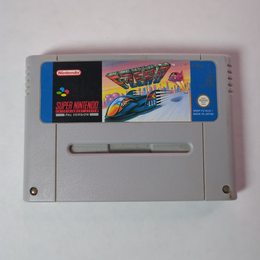 F-zero Super Nintendo Pal Cartridge