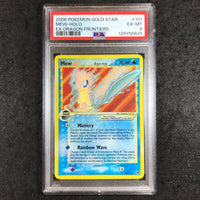 PSA 6 Mew Delta Species - 101/101 - 2006 EX Dragon Frontiers Gold Star 645