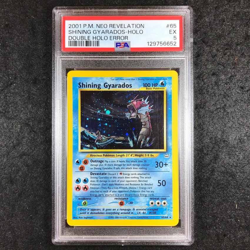 PSA 5 Shining Gyarados - 65/64