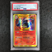 PSA 5 Charizard - 136/135 - 2013 Holo Plasma Storm Unlimited 648