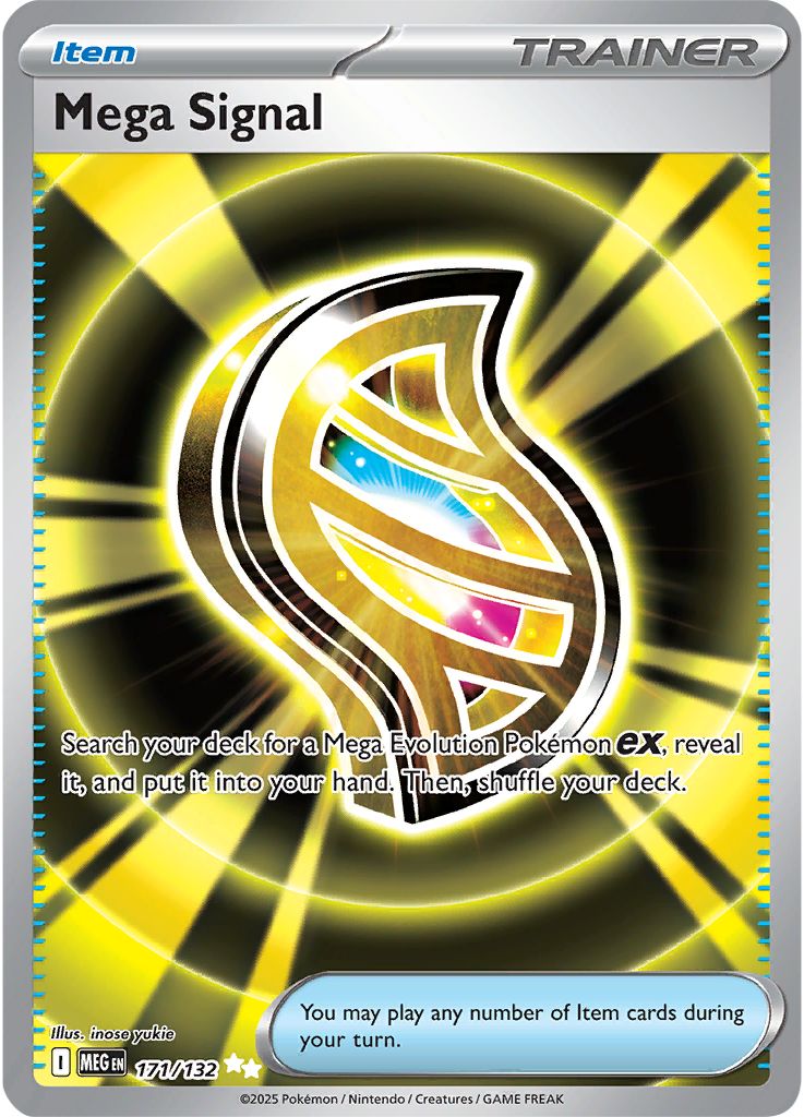 Mega Signal - [  171/132 ] - Ultra Rare - Pokemon ME01 Mega Evolution