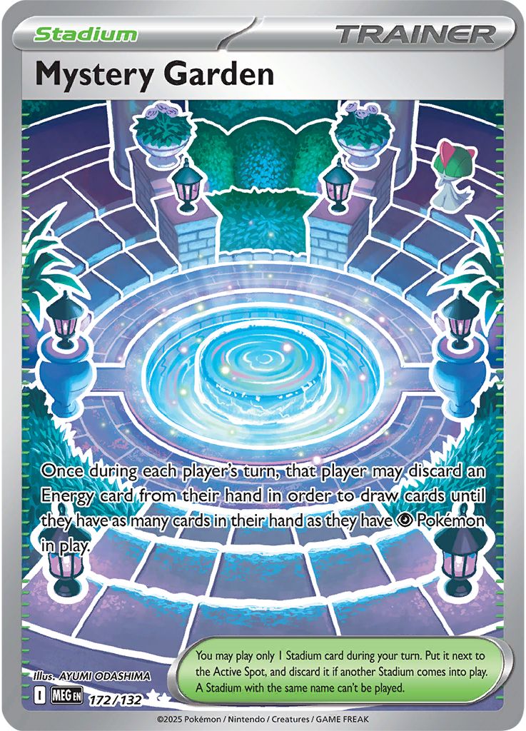 Mystery Garden - [  172/132 ] - Ultra Rare - Pokemon ME01 Mega Evolution