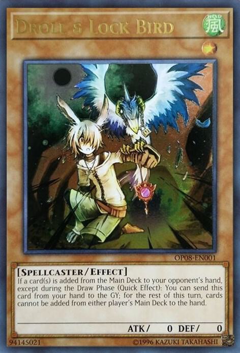 Droll & Lock Bird - OP08-EN001 - Ultimate Rare