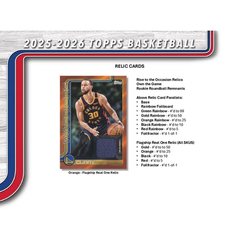 25/26 Topps Basketball Jumbo 1 Box Opening - #31190・Team Based (Jan 27 4pm)