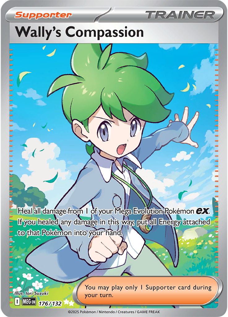 Wally's Compassion - [  176/132 ] - Ultra Rare - Pokemon ME01 Mega Evolution