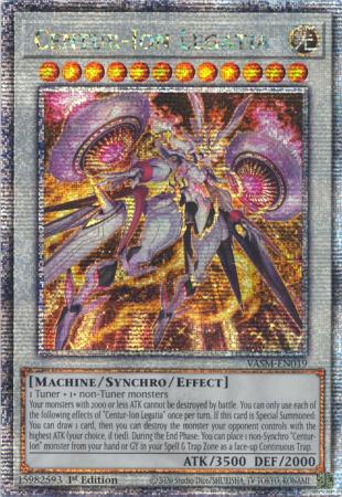 Quarter Century Secret Rare Centur-ion Legatia - Vasm-en019 - 1st Edition