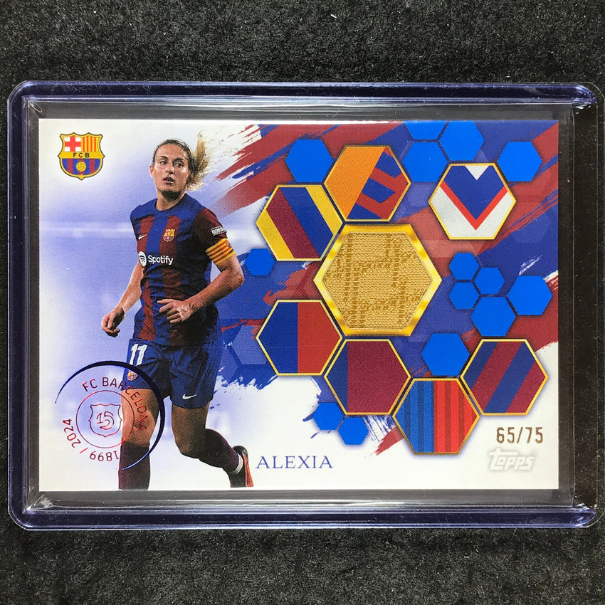 Carte Topps Deco UCC 2024-25 – Alexia Putellas – FC Barcelone – Chrome