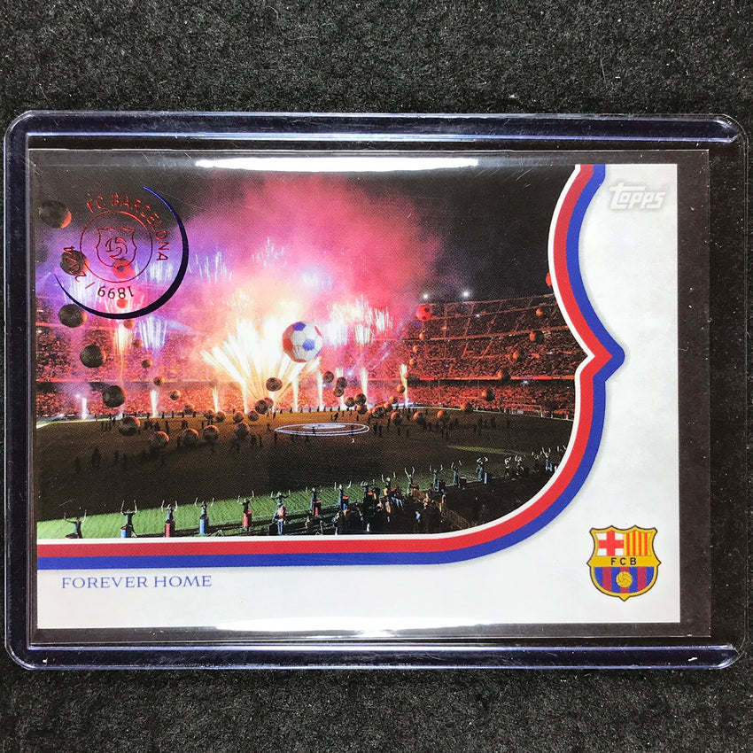 2024-25 Topps Barcelona 125th Anniversary CAMP NOU Forever Home Base #2
