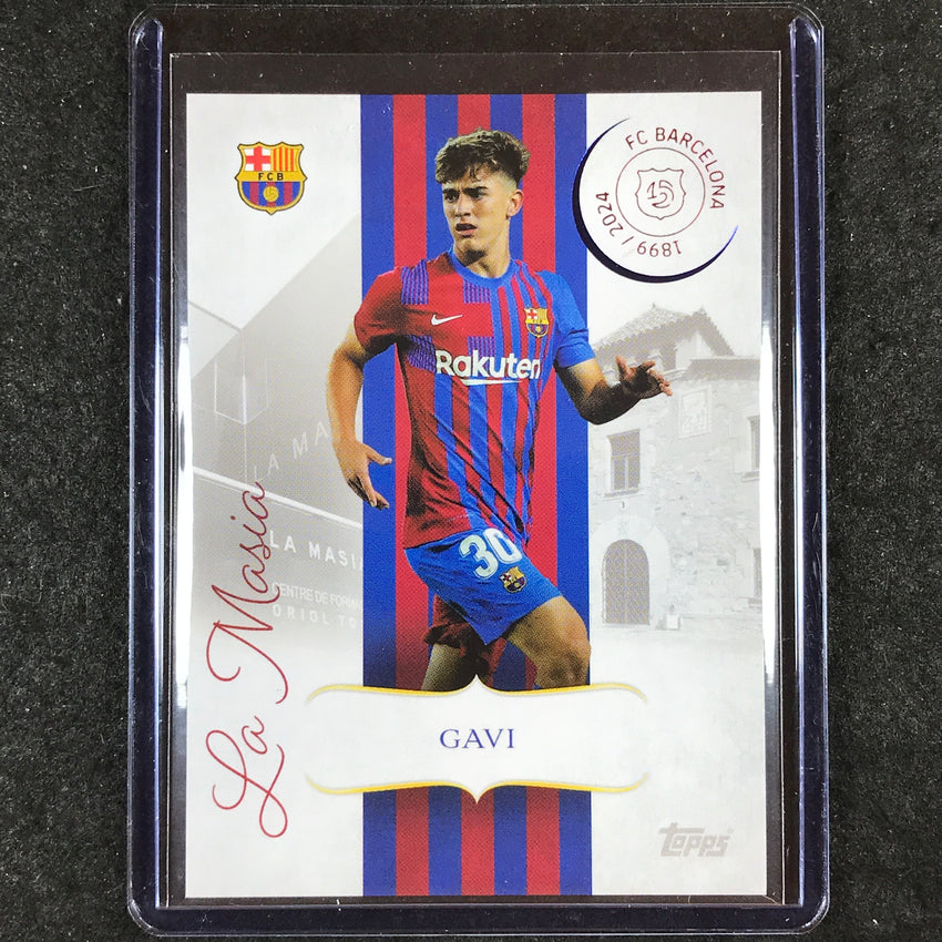 2024-25 Topps Barcelona 125th Anniversary GAVI La Masia Base #2
