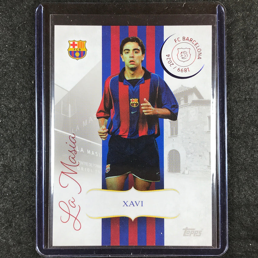 2024-25 Topps Barcelona 125th Anniversary XAVI La Masia Base #4