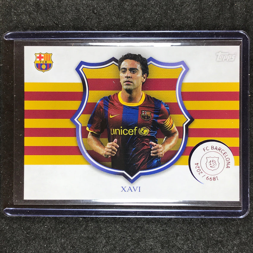 2024-25 Topps Barcelona 125th Anniversary XAVI Capita Base #1