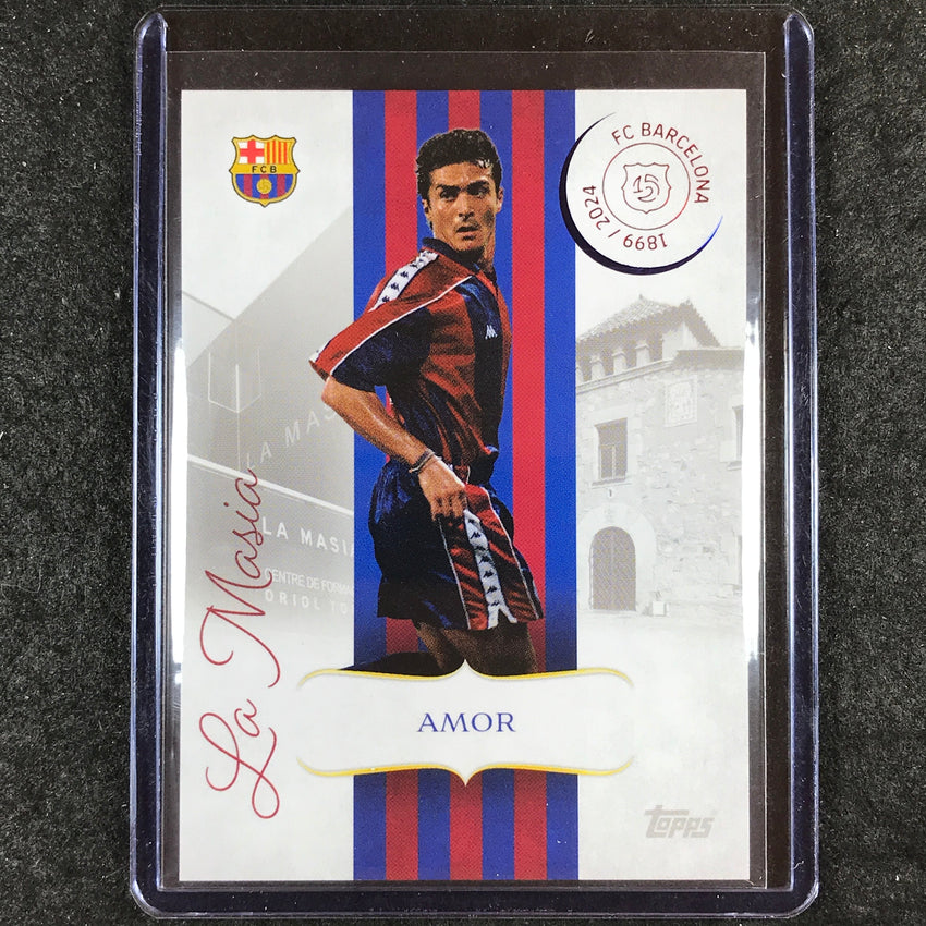 2024-25 Topps Barcelona 125th Anniversary GUILLERMO AMOR La Masia Base #6