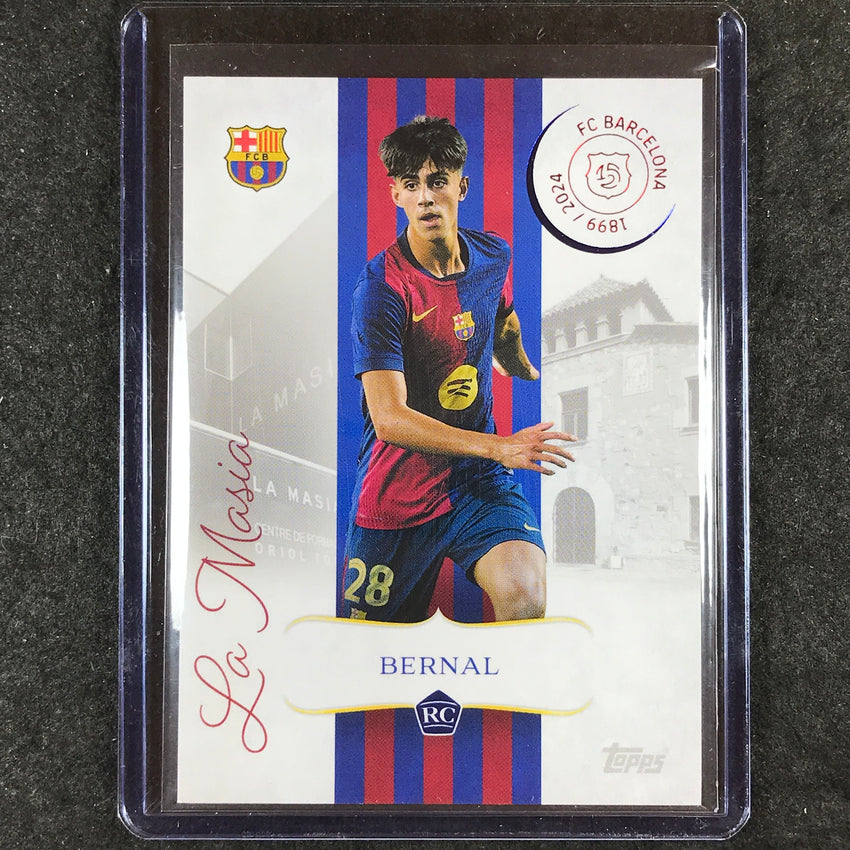2024-25 Topps Barcelona 125th Anniversary MARC BERNAL La Masia Rookie Base #7