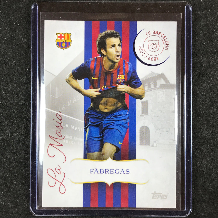 2024-25 Topps Barcelona 125th Anniversary CESC FABREGAS La Masia Base #8
