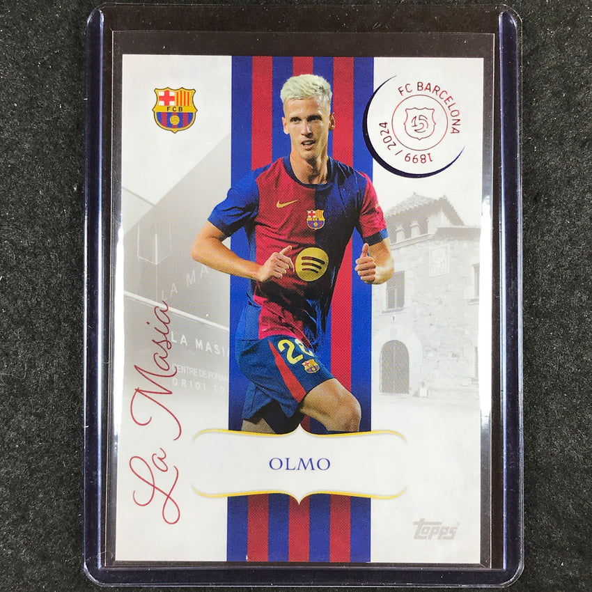 2024-25 Topps Barcelona 125th Anniversary DANI OLMO La Masia Base #9