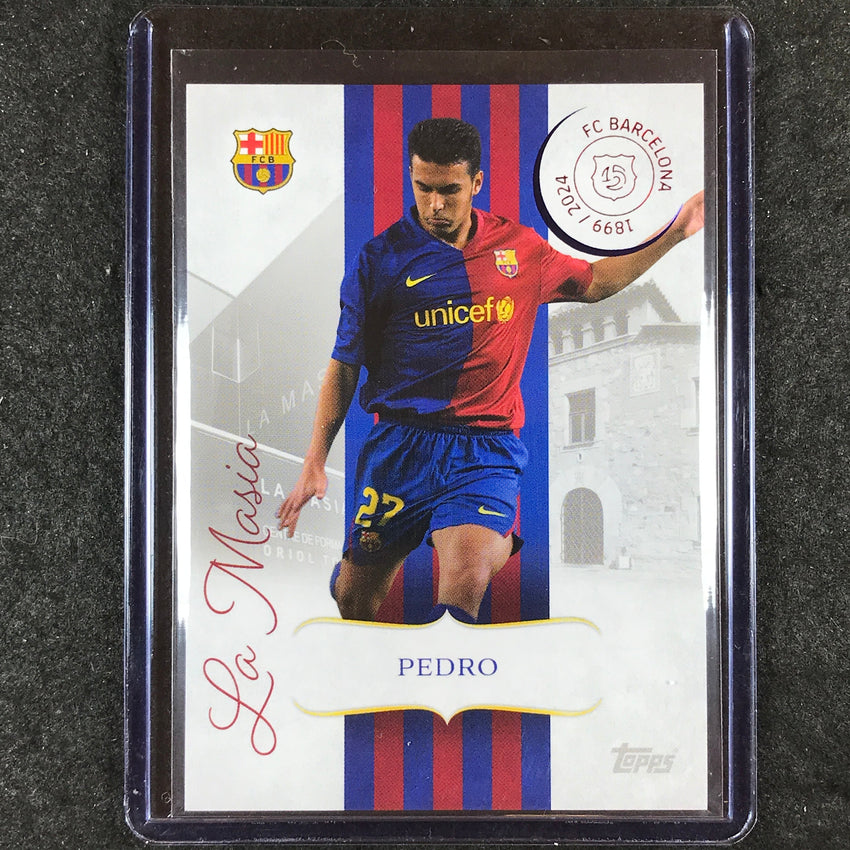 2024-25 Topps Barcelona 125th Anniversary PEDRO RODRIGUEZ La Masia Base #11