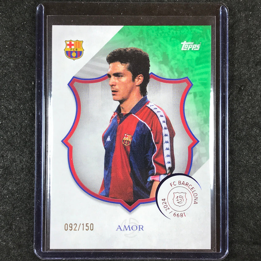 2024-25 Topps Barcelona 125th Anniversary GUILLERMO AMOR Legacy Green 92/150 #34