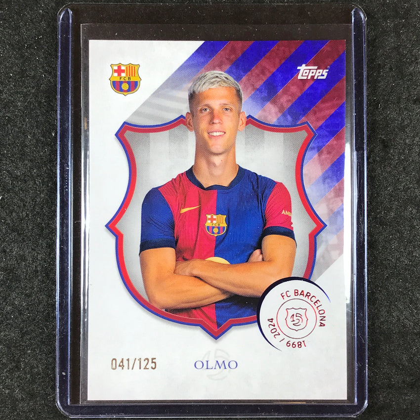 2024-25 Topps Barcelona 125th Anniversary DANI OLMO Legacy Barca 41/125 #13