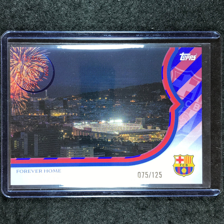 2024-25 Topps Barcelona 125th Anniversary CAMP NOU Forever Home Barca 75/125 #3