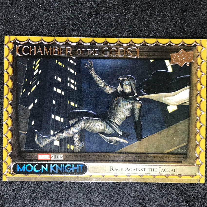 2023 Marvel Moon Knight RACE AGAINST THE JACKAL Chamber of the Gods Sand #4