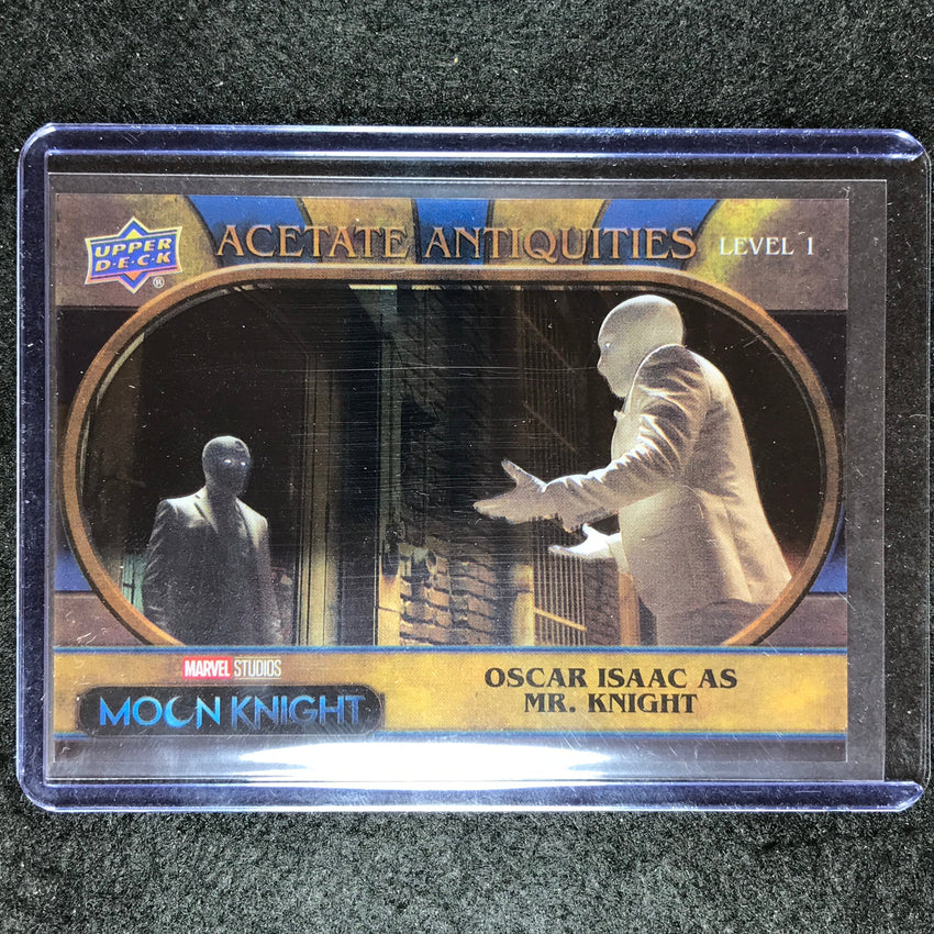 2023 Marvel Moon Knight OSCAR ISAAC AS MR. KNIGHT Acetate Antiquities #1