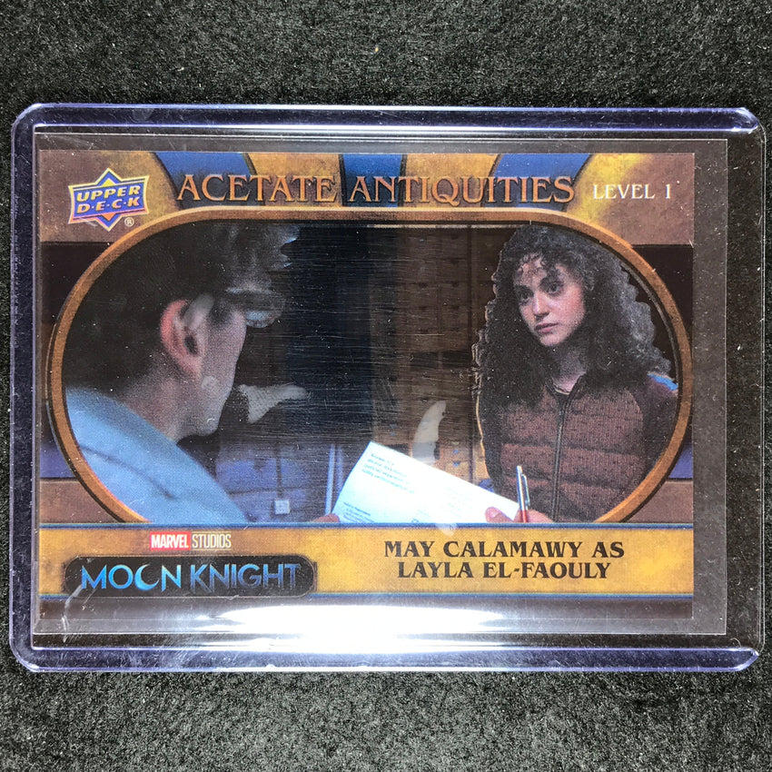 2023 Marvel Moon Knight MAY CALAMAWY AS LAYLA EL-FAOULY Acetate Antiquities #2