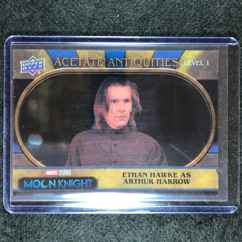 2023 Marvel Moon Knight ETHAN HAWKE AS ARTHUR HARROW Acetate Antiquities #6