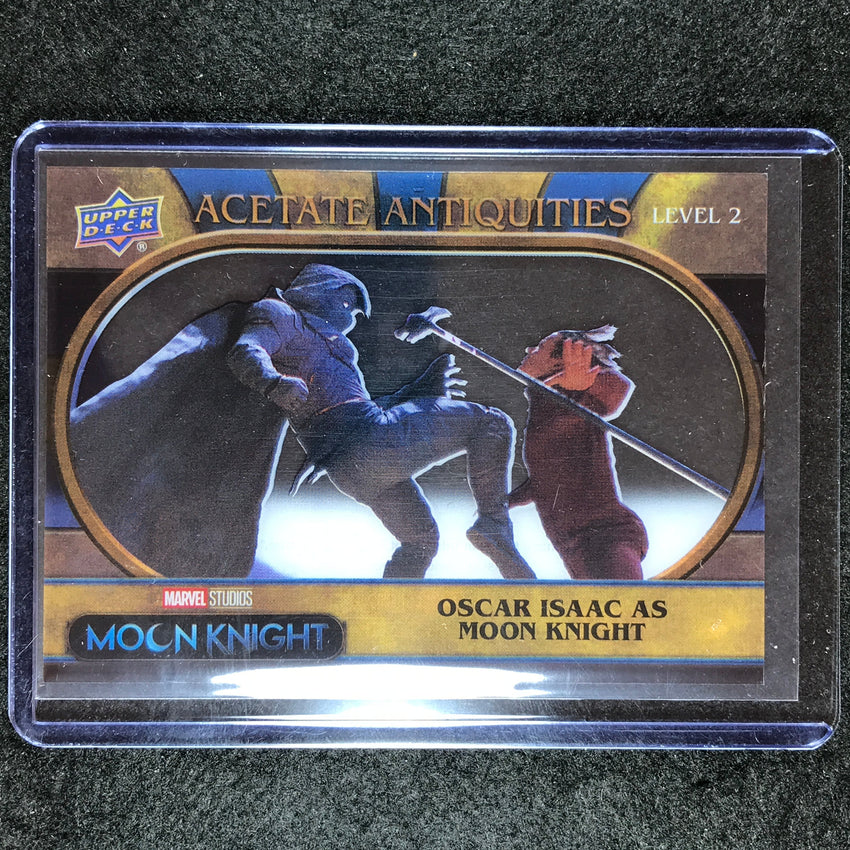2023 Marvel Moon Knight OSCAR ISAAC AS MOON KNIGHT Acetate Antiquities #11