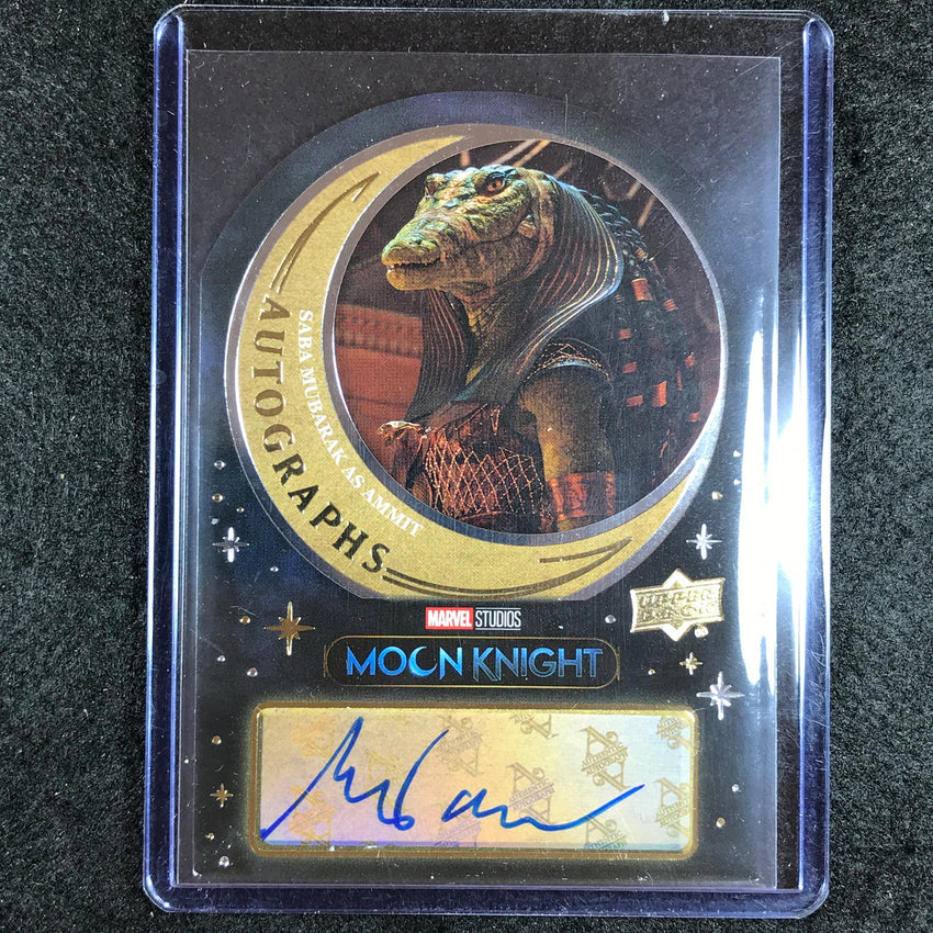 2023 Marvel Moon Knight SABA MUBARAK AS AMMIT Autographs #MKA-AM