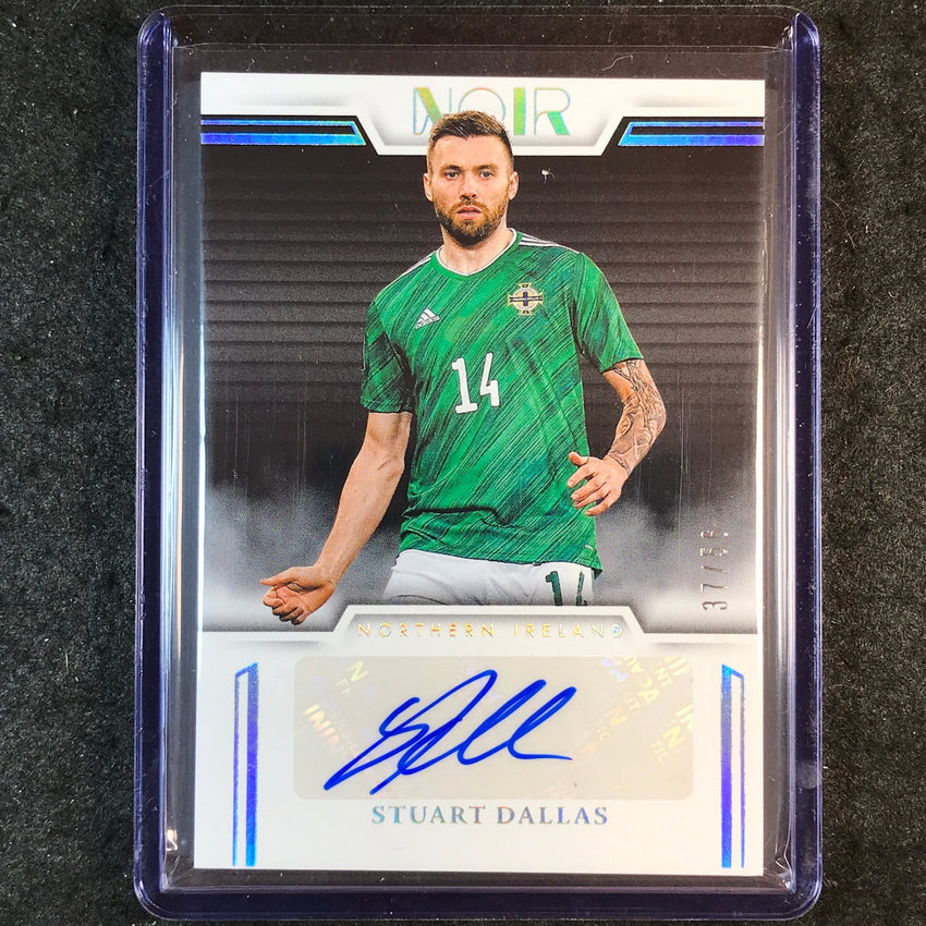 2025-26 Noir Road to FIFA World Cup STUART DALLAS Noir Auto Color 37/56