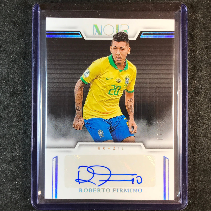 2025-26 Noir Road to FIFA World Cup ROBERTO FIRMINO Noir Auto Color 7/49