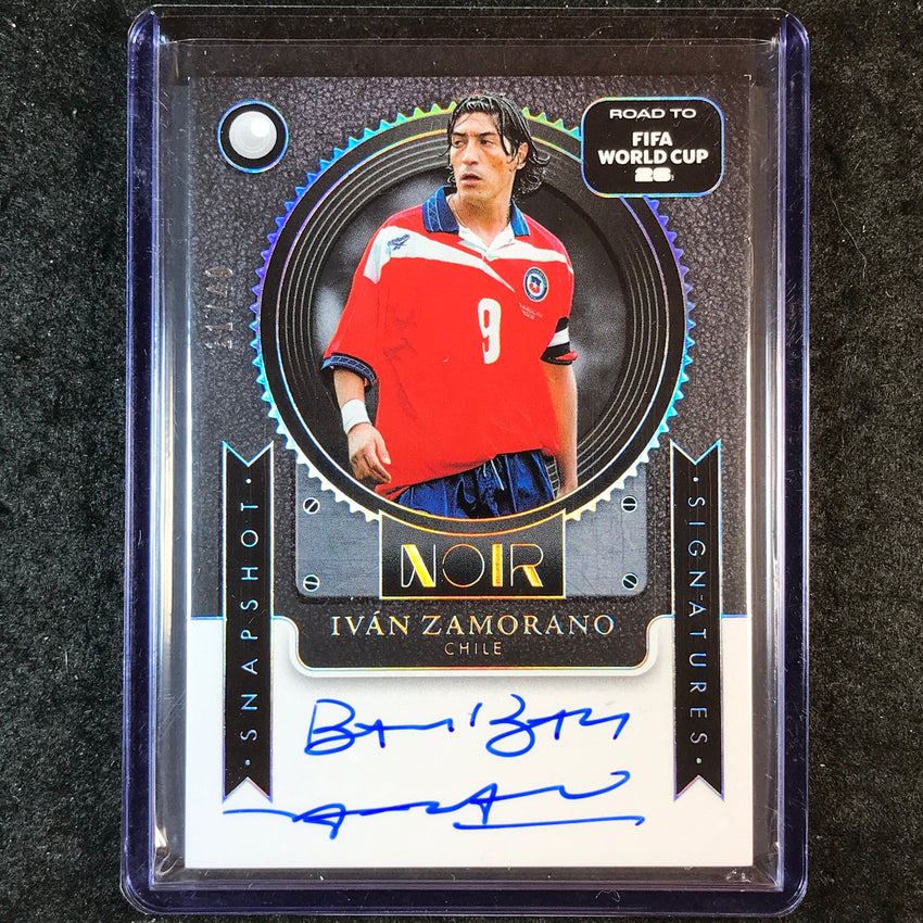 2025-26 Noir Road to FIFA World Cup IVAN ZAMORANO Snapshot Signatures Auto 11/49