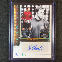 2025-26 Noir Road to FIFA World Cup PETR CECH Showtime Signatures Auto Gold 4/10
