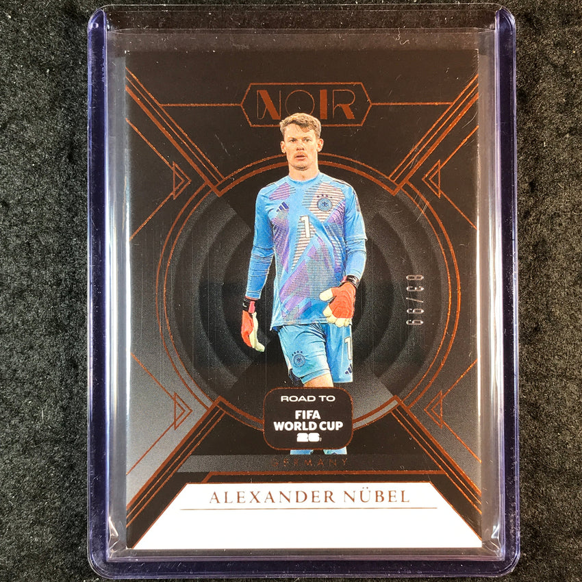 2025-26 Noir Road to FIFA World Cup ALEXANDER NUBEL Base Bronze 83/99 #80