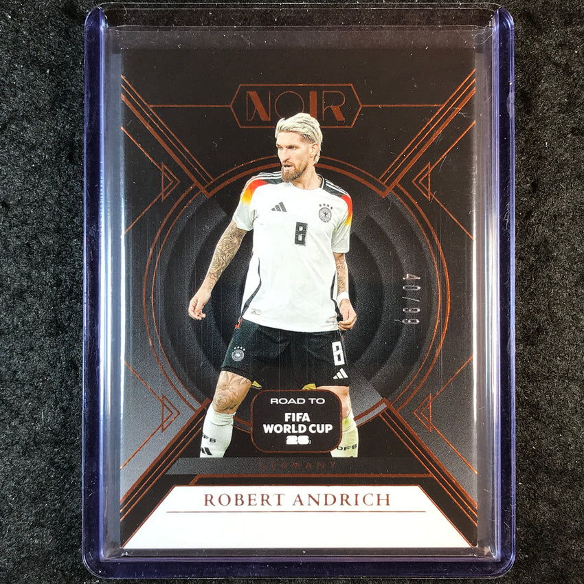 2025-26 Noir Road to FIFA World Cup ROBERT ANDRICH Base Bronze 40/99 #82