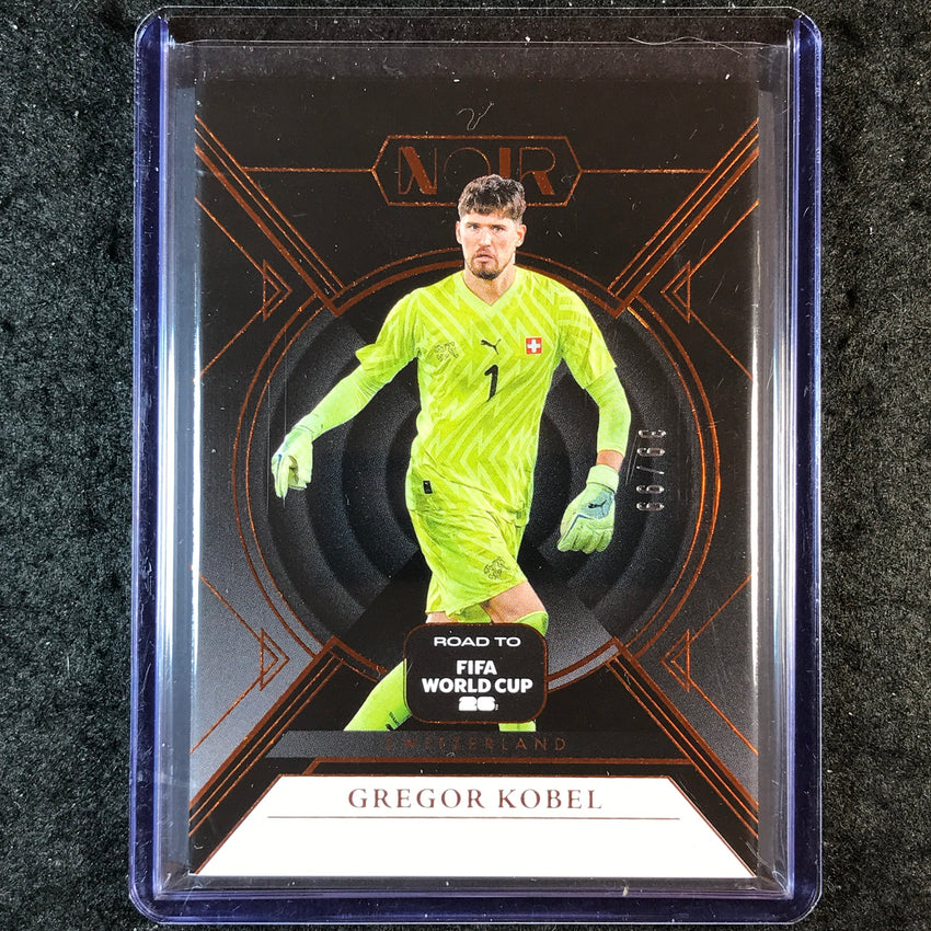 2025-26 Noir Road to FIFA World Cup GREGOR KOBEL Base Bronze 39/99 #98