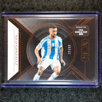 2025-26 Noir Road to FIFA World Cup NICO GONZALEZ Base Bronze 32/99 #105
