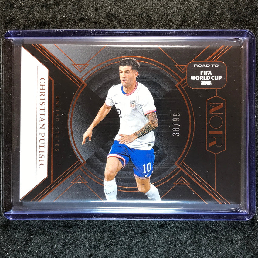 2025-26 Noir Road to FIFA World Cup CHRISTIAN PULISIC Base Bronze 38/99 #141