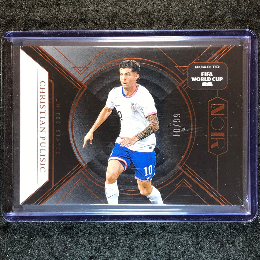 2025-26 Noir Road to FIFA World Cup CHRISTIAN PULISIC Base Bronze 10/99 #141