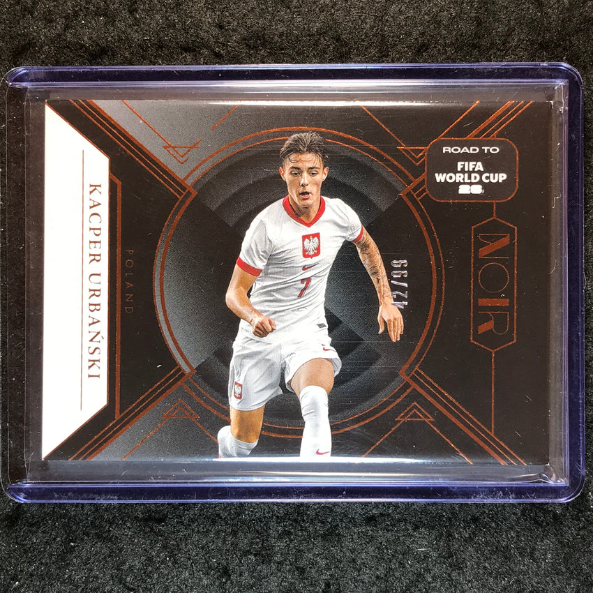 2025-26 Noir Road to FIFA World Cup KACPER URBANSKI Base Bronze 42/99 #164