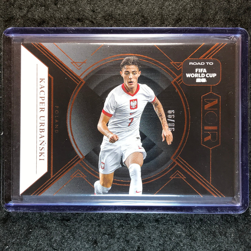 2025-26 Noir Road to FIFA World Cup KACPER URBANSKI Base Bronze 90/99 #164