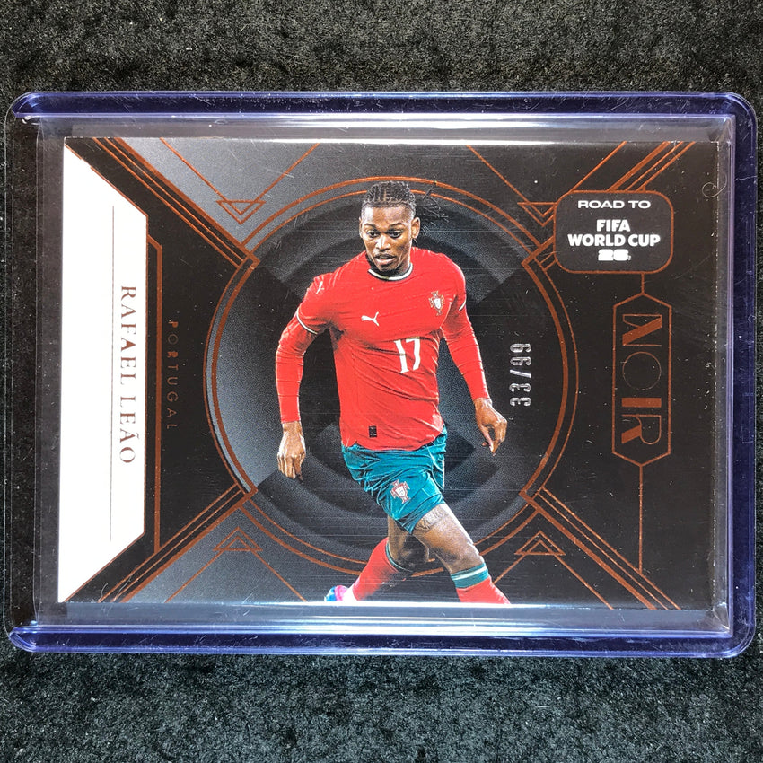 2025-26 Noir Road to FIFA World Cup RAFAEL LEAO Base Bronze 33/99 #191