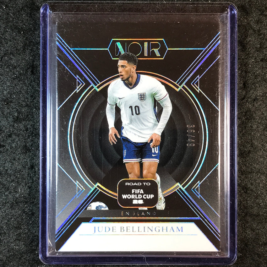 2025-26 Noir Road to FIFA World Cup JUDE BELLINGHAM Base Silver 36/49 #49