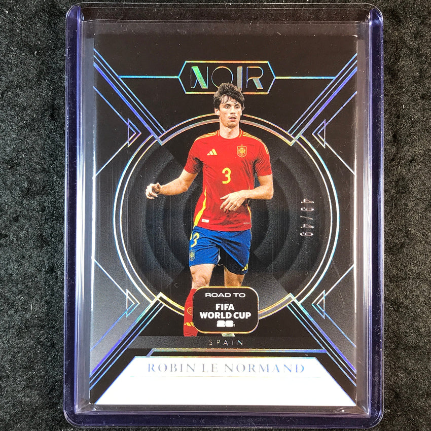 2025-26 Noir Road to FIFA World Cup ROBIN LE NORMAND Base Silver 49/49 #60